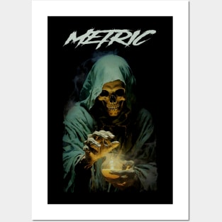 METRIC MERCH VTG Posters and Art